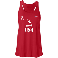 Thumbnail for OOTO - USA - B8800 Flowy Racerback Tank - 7 COLORS -