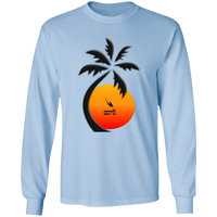 Thumbnail for PALM SUNSET - G540 LS T-Shirt 5.3 oz. - 11 COLORS -