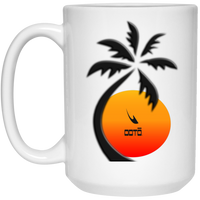 Thumbnail for OOTO - PALM SUNSET - 21504 15 oz. White Mug - 1 COLOR -