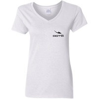 Thumbnail for DASH EN BLACK - G500VL Ladies' 5.3 oz. V-Neck T-Shirt - 4 COLORS -