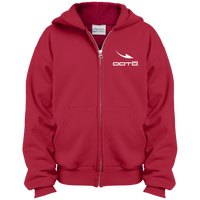 Thumbnail for OOTO - DASH EN WHITE - PC90YZH Youth Full Zip Hoodie - 1 COLOR -