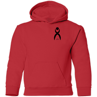 Thumbnail for OOTO - GLYPHIC EN BLACK - G185B Youth Pullover Hoodie - 8 COLORS -