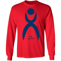 Thumbnail for GLYPHIC EN BLUE - G240 LS Ultra Cotton T-Shirt - 10 COLORS -