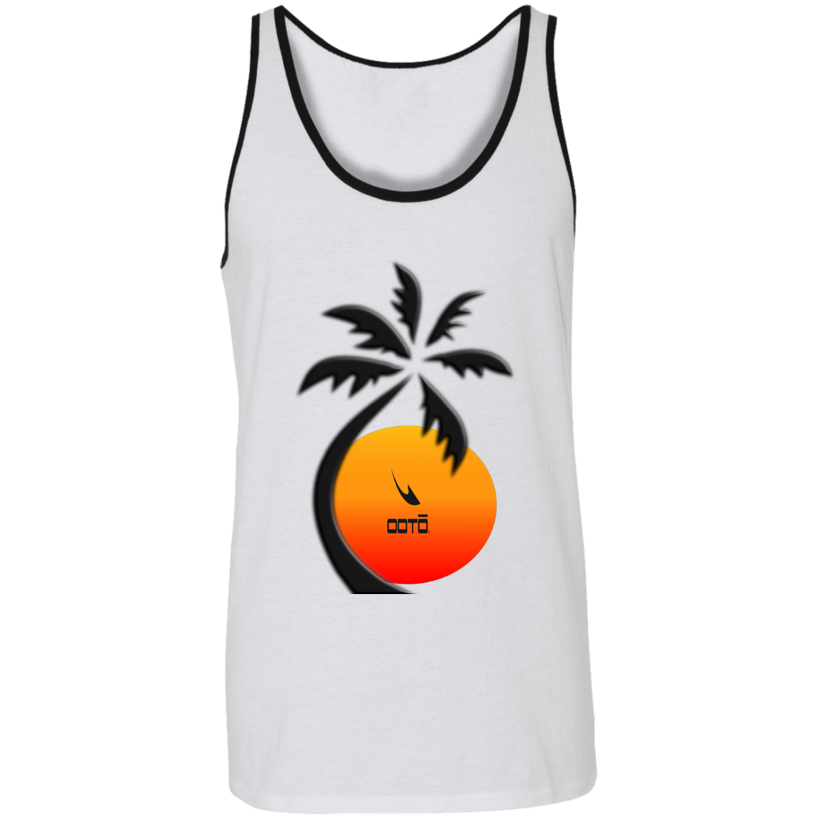 PALM SUNSET - 3480 Unisex Tank - 8 COLORS -