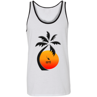 Thumbnail for PALM SUNSET - 3480 Unisex Tank - 8 COLORS -