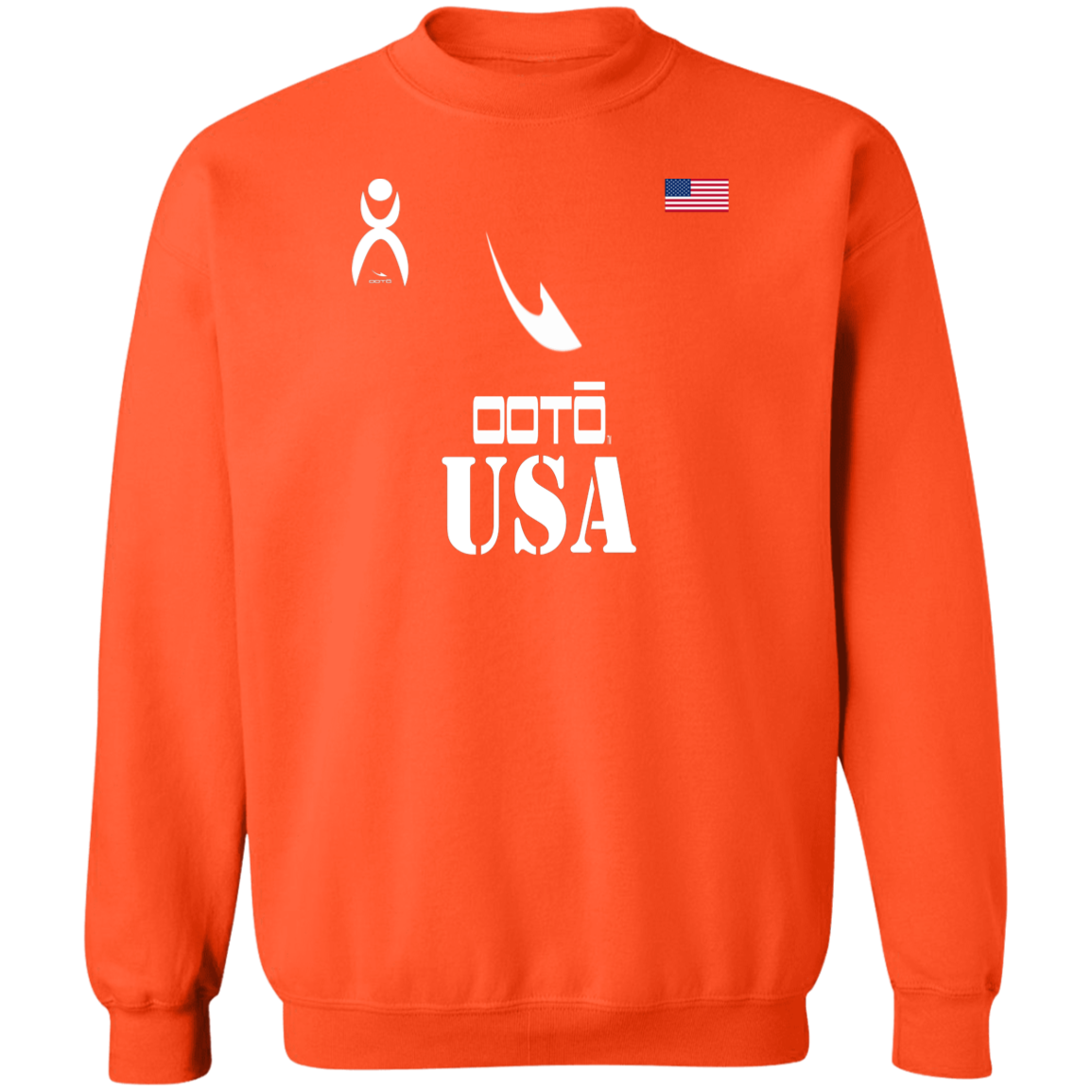 OOTO - USA - G180 Crewneck Pullover Sweatshirt - 10 COLORS -