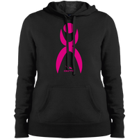 Thumbnail for OOTO - GLYPHIC EN NEON PINK - LST254 Ladies' Pullover Hooded Sweatshirt - 5 COLORS -