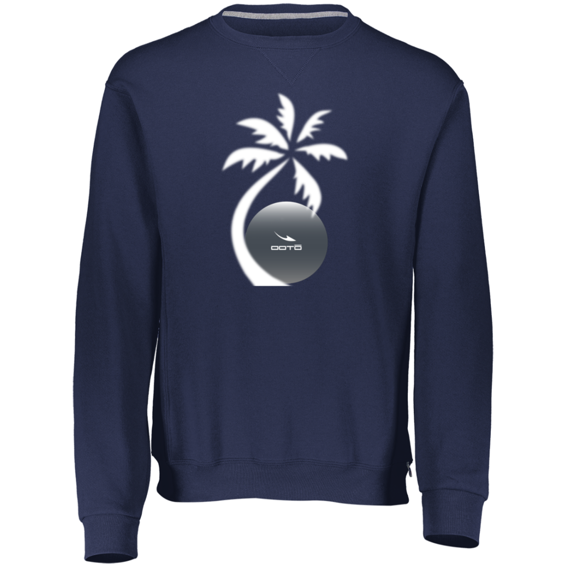 OOTO - PALM WHITE 698HBM Dri-Power Fleece Crewneck Sweatshirt - 9 COLORS -