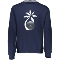 Thumbnail for OOTO - PALM WHITE 698HBM Dri-Power Fleece Crewneck Sweatshirt - 9 COLORS -