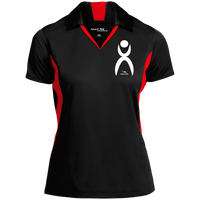 Thumbnail for OOTO - GLYPHIC EN WHITE - LST655 Ladies' Colorblock Performance Polo - 5 COLORS -