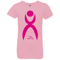 Thumbnail for OOTO - GLYPHIC EN NEON PINK - NL3710 Girls' Princess T-Shirt - 10 COLORS -