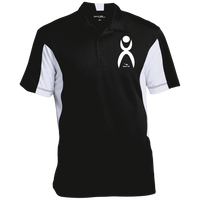 Thumbnail for OOTO - GLYPHIC EN WHITE - ST655 Men's Colorblock Performance Polo - 1 COLOR -