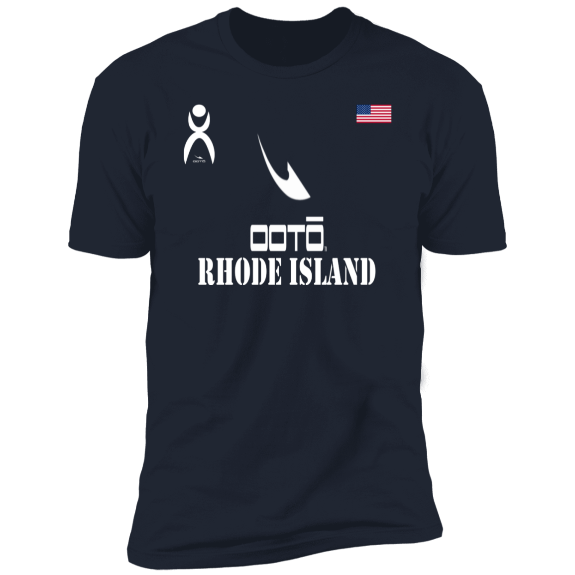 OOTO - RHODE ISLAND - Z61x Premium Short Sleeve Tee - 9 COLORS -