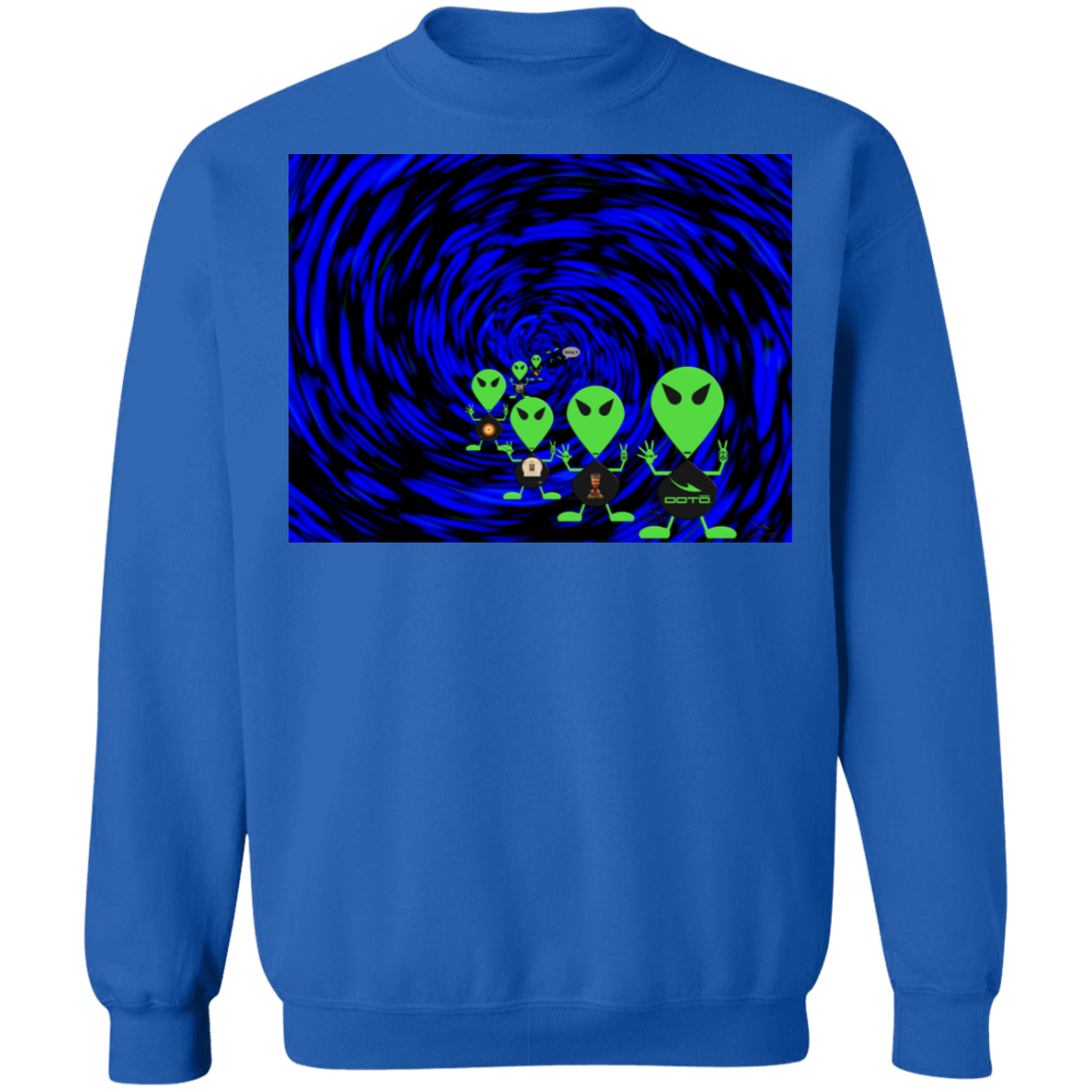 OOTO - 'AL' E. ENN INVASION - Z65 Crewneck Pullover Sweatshirt - 9 COLORS -