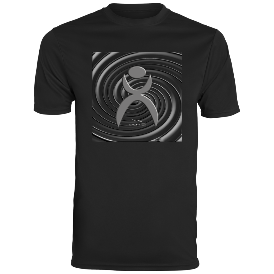 SPIRALING GLYPHIC -  790 Men's Moisture-Wicking Tee - 9 COLORS -