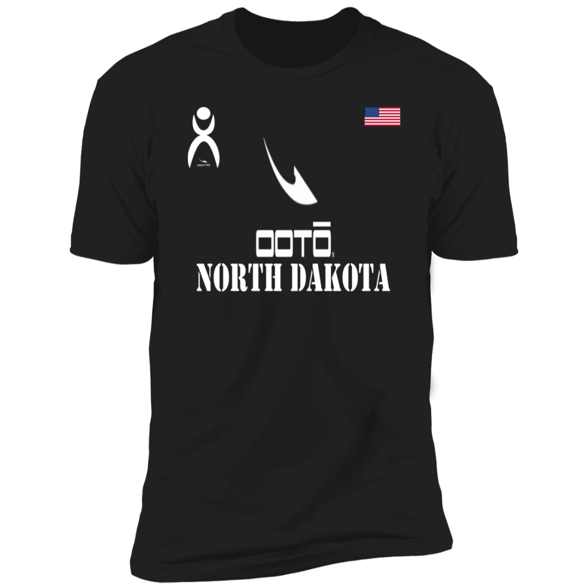 OOTO - NORTH DAKOTA - Z61x Premium Short Sleeve Tee - 9 COLORS -