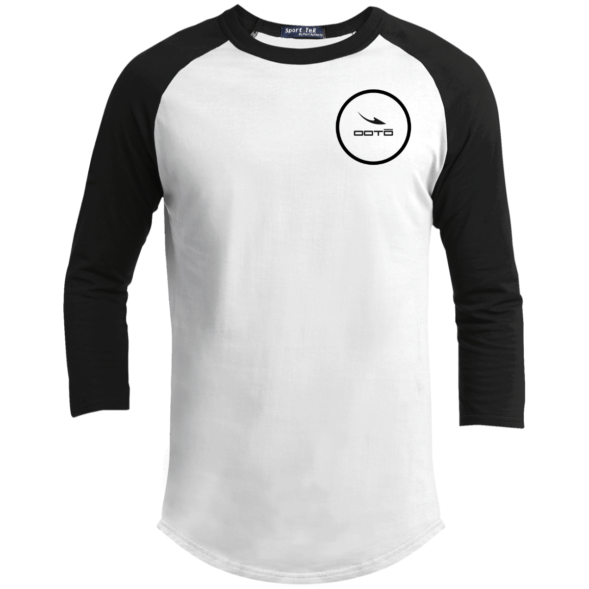 OOTO - DASH EN BLACK - YT200 Youth 3/4 Raglan Sleeve Shirt - 8 COLORS -