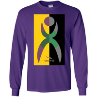 Thumbnail for OOTO - GLYPHIC EN TRES - LONG SLEEVE G240B Youth LS T-Shirt - 6 COLORS -