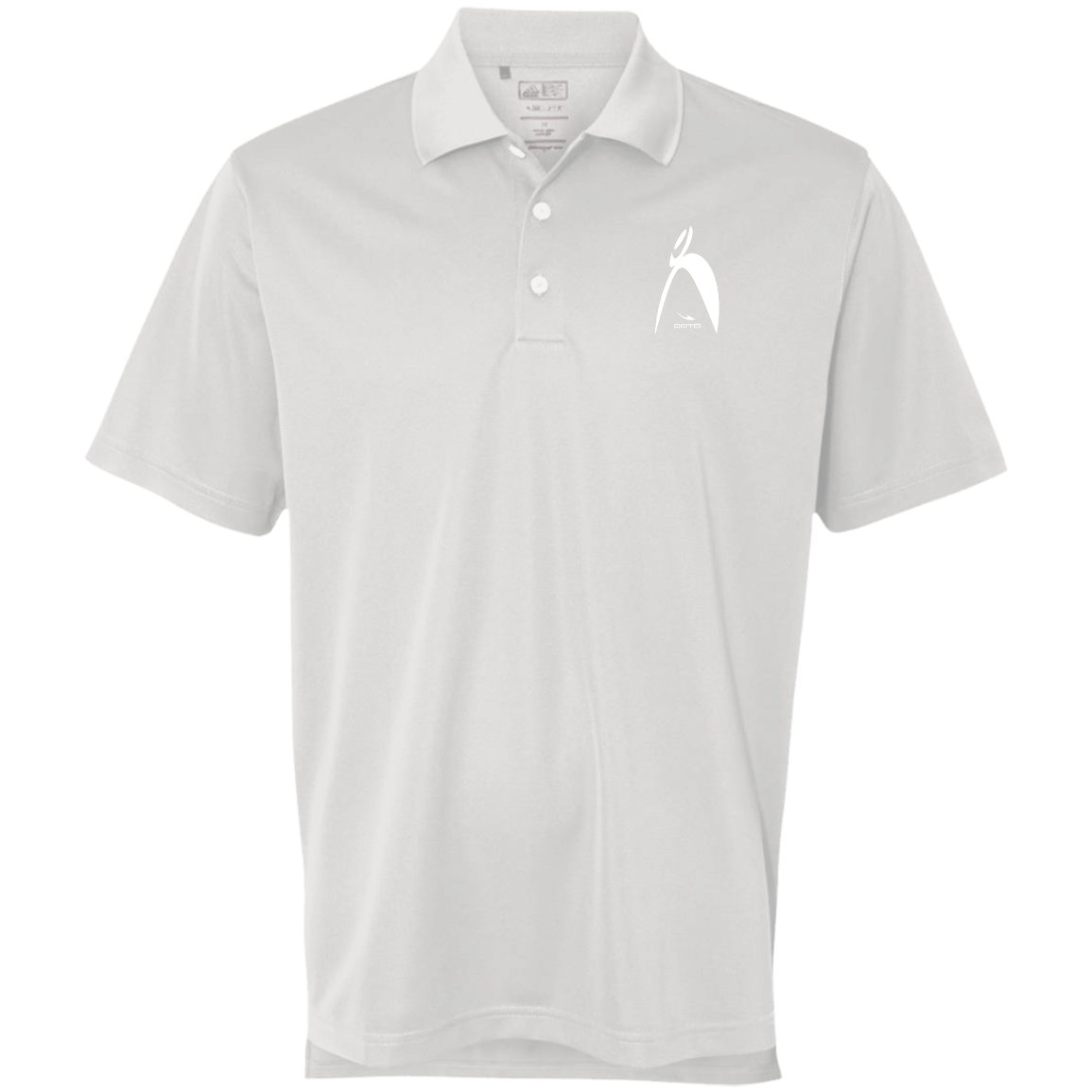 OOTO - BIG STEPPIN GLYPHIC EN WHITE - A130 Adidas Golf ClimaLite® Basic Performance Pique Polo - 3 COLORS -