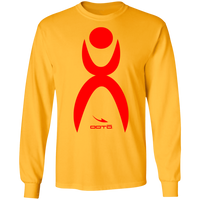 Thumbnail for GLYPHIC EN RED - G240 LS Ultra Cotton T-Shirt - 10 COLORS -