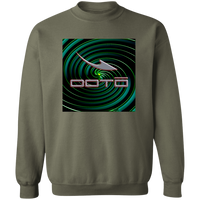 Thumbnail for OOTO - DASH EN LEMON LIME SWIRL - G180 Crewneck Pullover Sweatshirt - 3 COLORS -