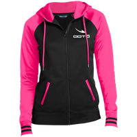 Thumbnail for OOTO - DASH EN WHITE - LST236 Ladies' Sport-Wick® Full-Zip Hooded Jacket - 1 COLOR -