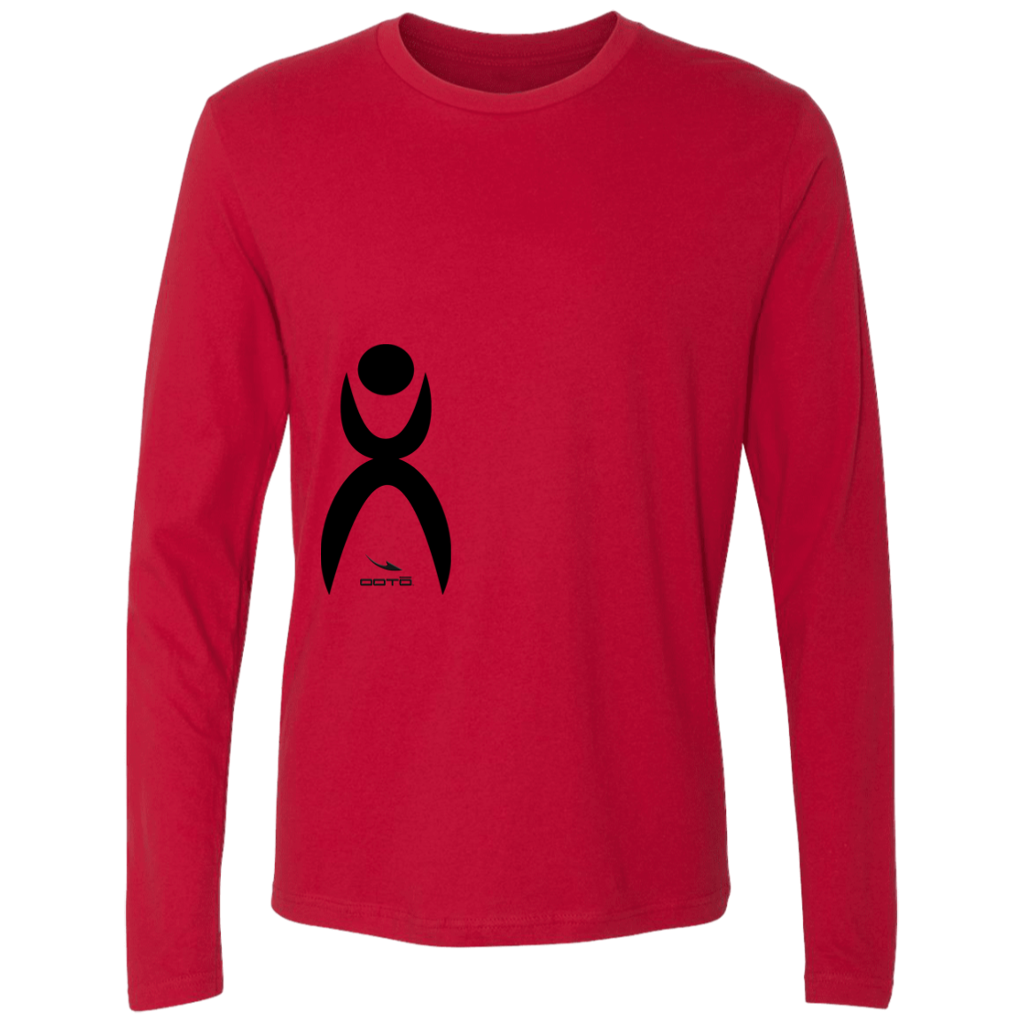 GLYPHIC EN BLACK - NL3601 Men's Premium LS - 5 COLORS -