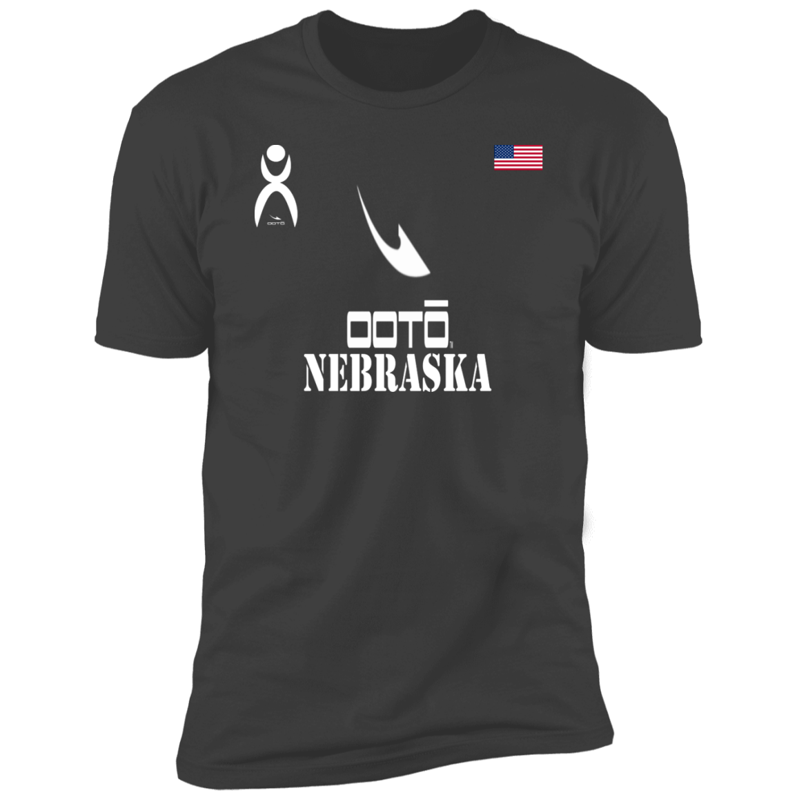 OOTO - NEBRASKA - Z61x Premium Short Sleeve Tee - 9 COLORS -