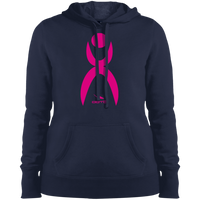 Thumbnail for OOTO - GLYPHIC EN NEON PINK - LST254 Ladies' Pullover Hooded Sweatshirt - 5 COLORS -