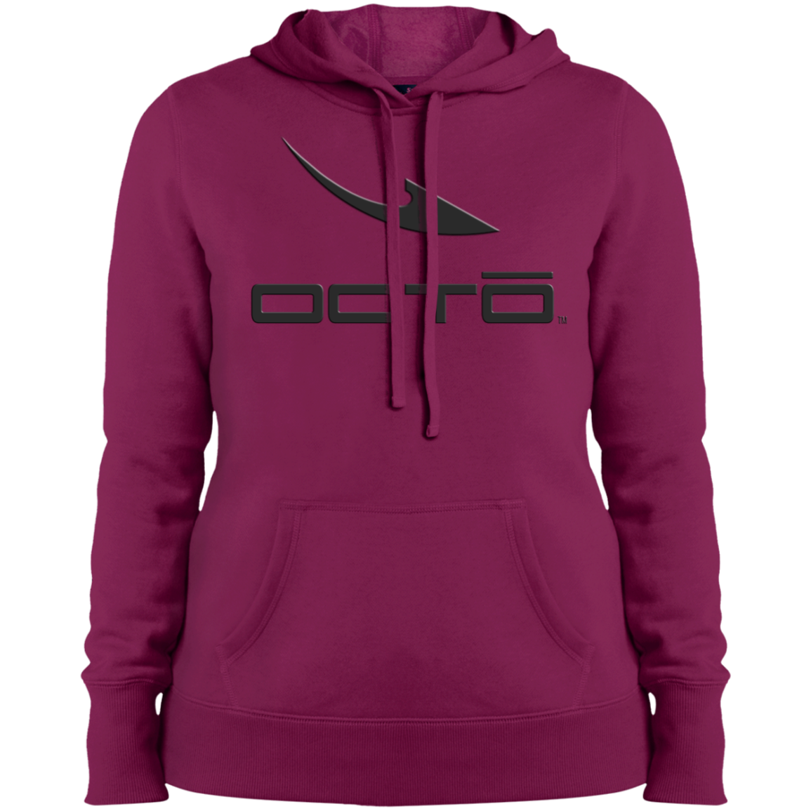 OOTO - DASH EN BLACK - LST254 Ladies' Pullover Hooded Sweatshirt - 5 COLORS -