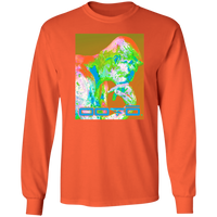 Thumbnail for RODINS THE THINKER X OOTO EN PASTEL - G240 LS Ultra Cotton T-Shirt - 5 COLORS -