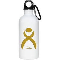 Thumbnail for OOTO - GLYPHIC EN GOLD - 3D PRINT - 23663 20 oz. Stainless Steel Water Bottle - 1 COLOR -