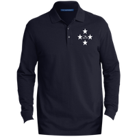 Thumbnail for 4 STAR DASH WT. - K8000LS Men's EZCotton LS Polo - 2 COLORS -