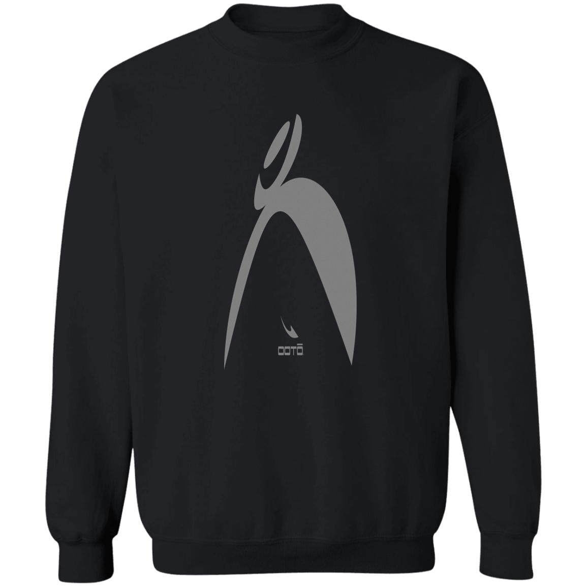 OOTO - BIG STEPPIN GLYPHIC IN NOISEY GREY - G180 Crewneck Pullover Sweatshirt - 2 COLORS -