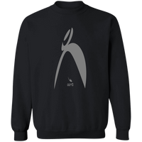 Thumbnail for OOTO - BIG STEPPIN GLYPHIC IN NOISEY GREY - G180 Crewneck Pullover Sweatshirt - 2 COLORS -