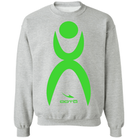 Thumbnail for OOTO - GLYPHIC EN LIME - Z65 Crewneck Pullover Sweatshirt - 5 COLORS -