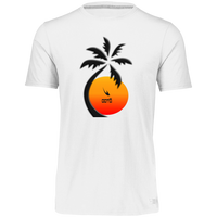 Thumbnail for OOTO - PALM SUNSET - 64STTB Youth Essential Dri-Power Tee - 8 COLORS -