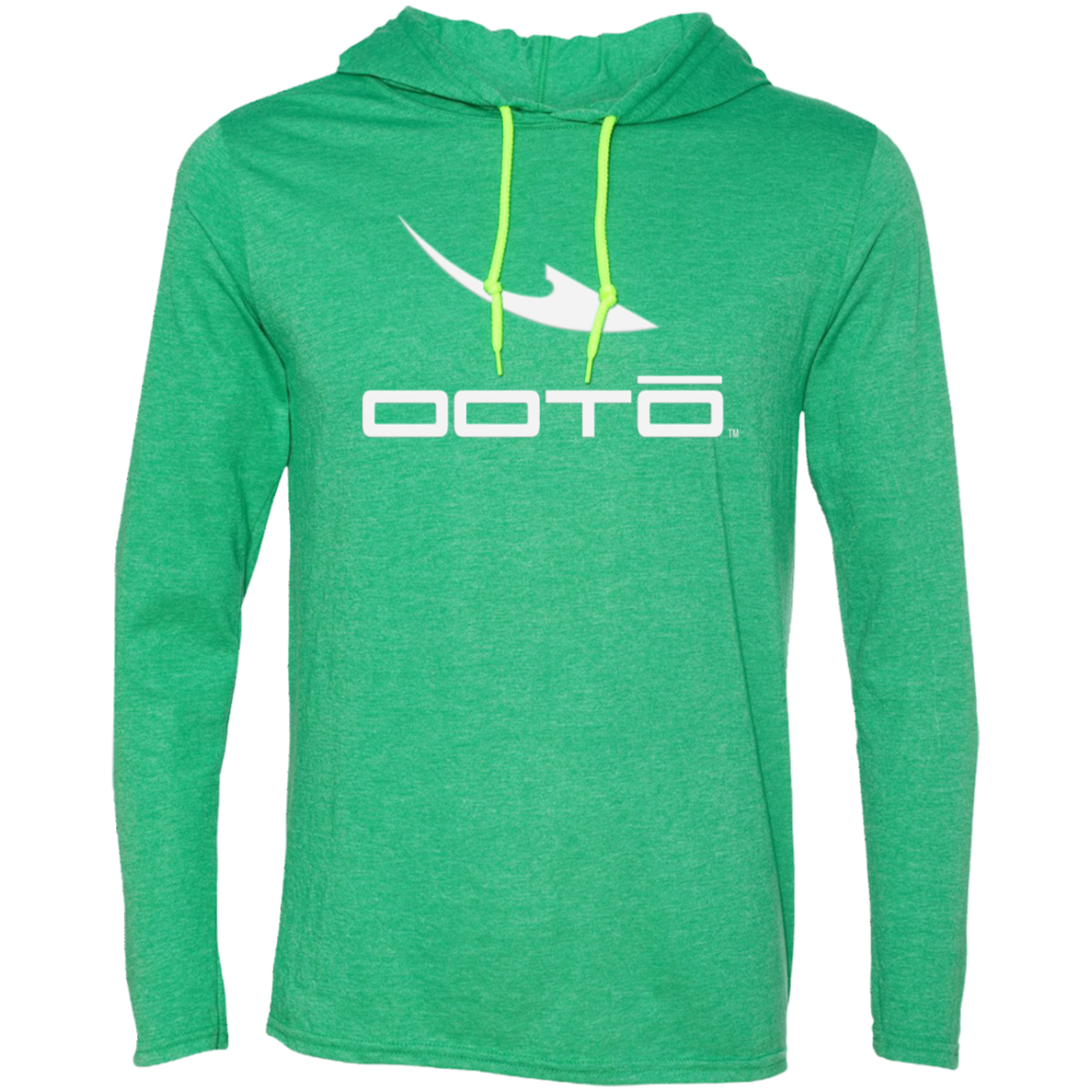 OOTO - DASH EN WHITE - 987 LS T-Shirt Hoodie - 5 COLORS -