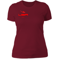 Thumbnail for USA OOTO DASH EN RED - NL3900 Ladies' Boyfriend T-Shirt - 6 COLORS -