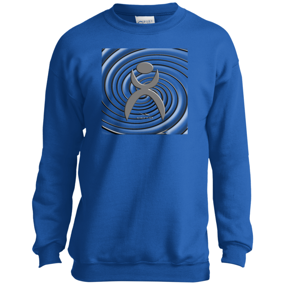 OOTO - SPIRALING GLYPHIC - PC90Y Youth Crewneck Sweatshirt - 5 COLORS -