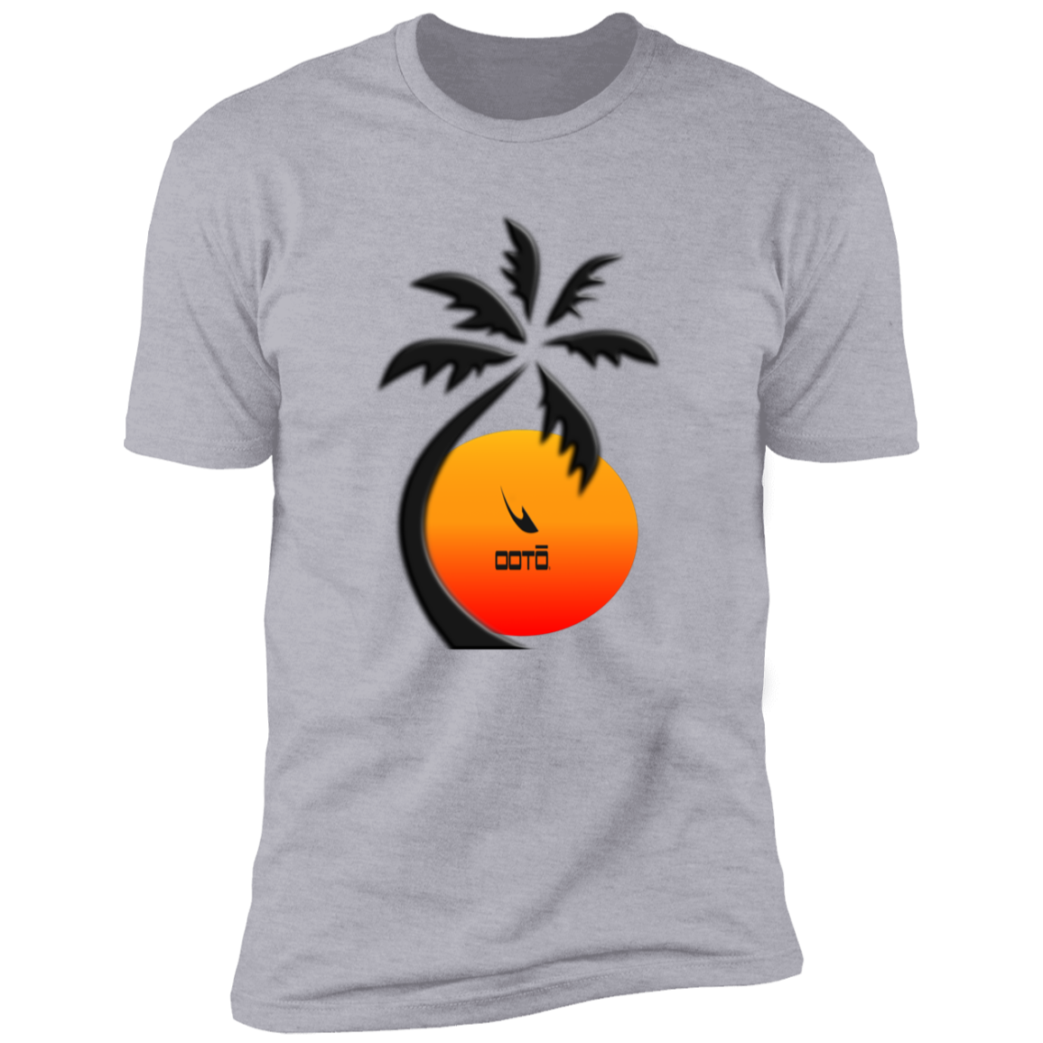 PALM SUNSET - NL3600 Premium Short Sleeve T-Shirt - 10 COLORS -