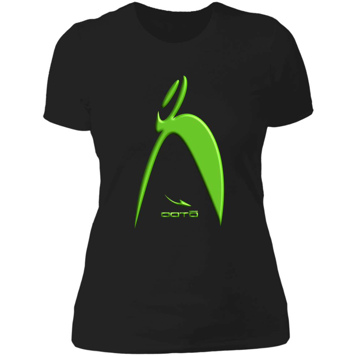 BIG STEPPIN GLYPHIC EN LIME 3D PRINT - SM NL3900 Ladies' Boyfriend T-Shirt - 4 COLORS -