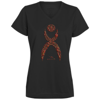 Thumbnail for GLYPHIC EN HALTED PHASE - 1790 Ladies’ Moisture-Wicking V-Neck Tee - 6 COLORS -