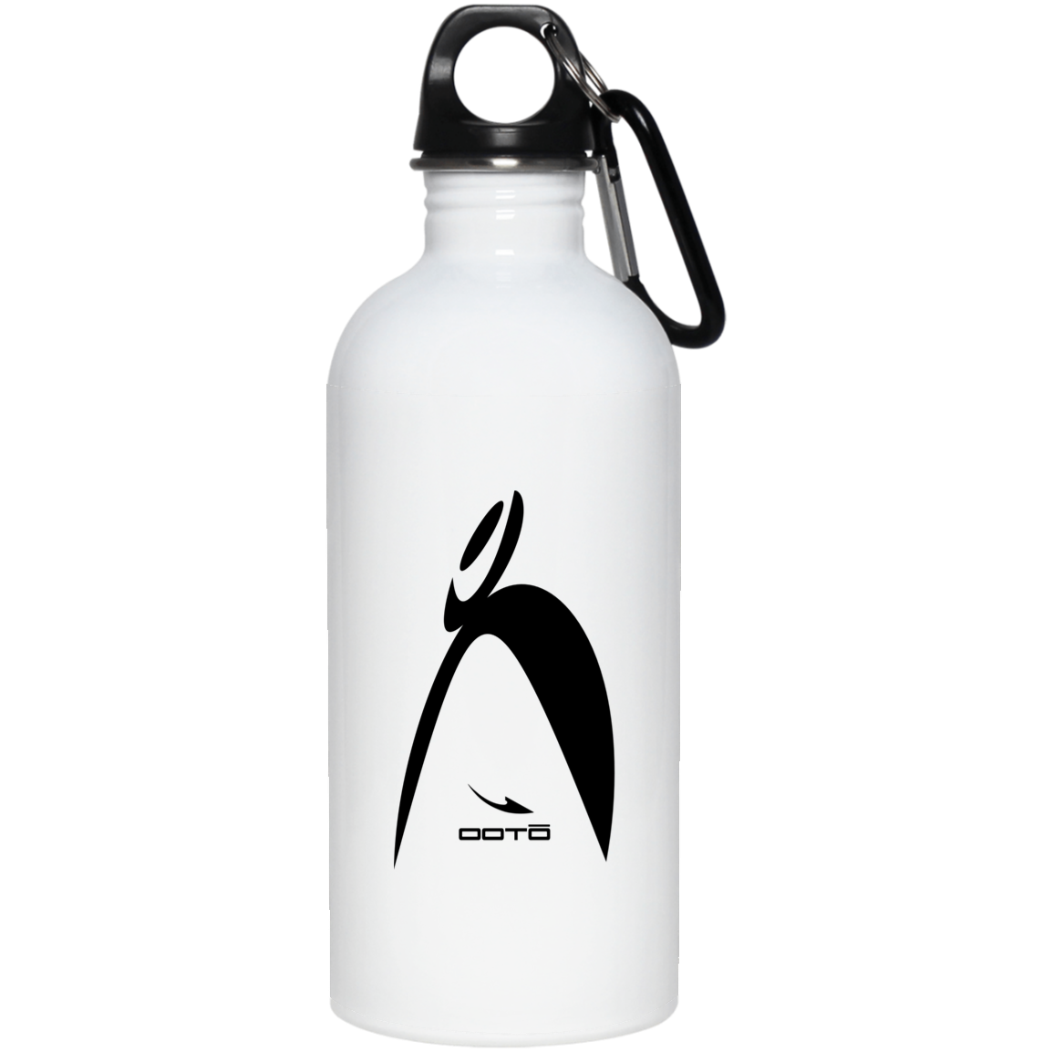 OOTO - BIG STEPPIN GLYPHIC EN BLACK - 23663 20 oz. Stainless Steel Water Bottle - 1 COLOR -