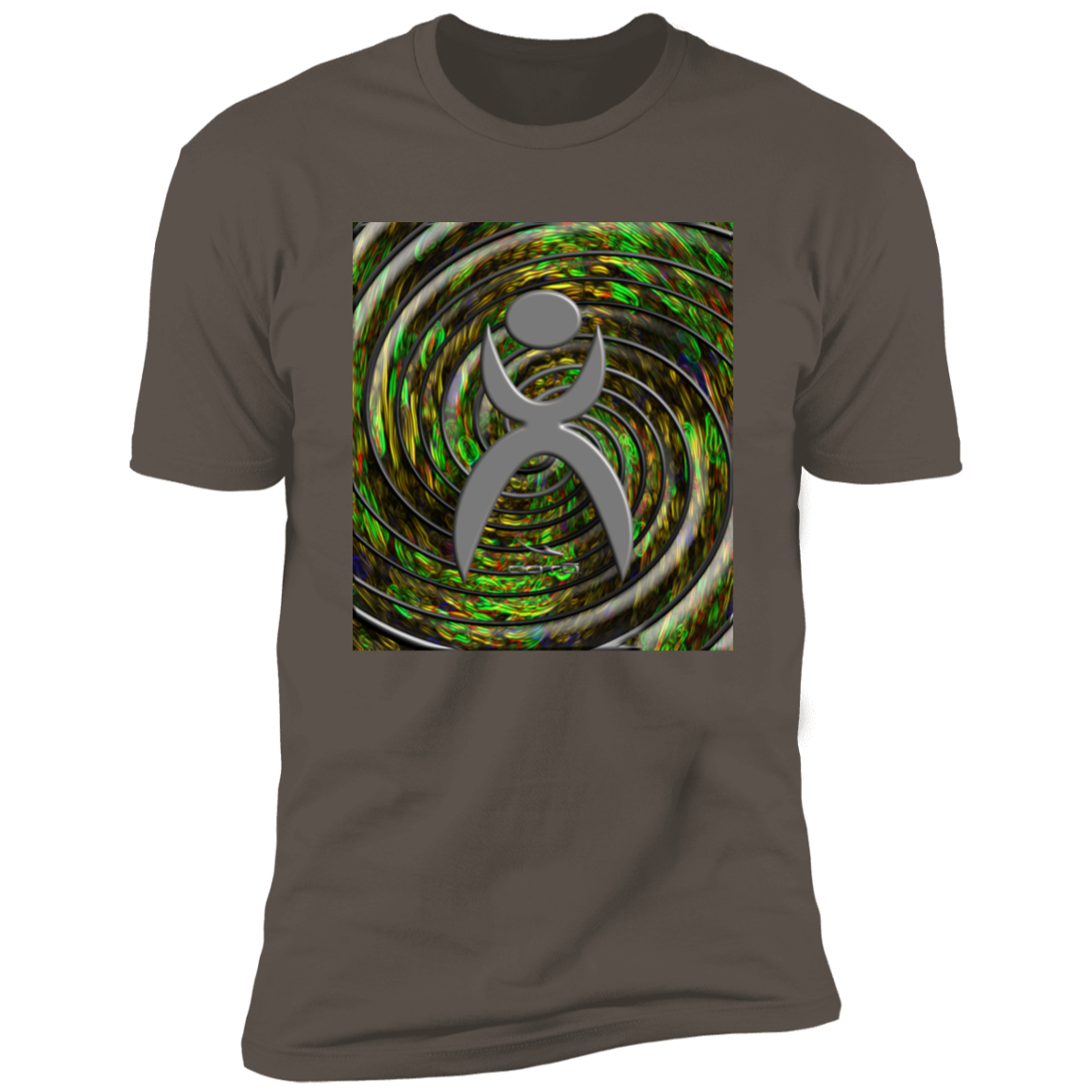 GLYPHIC EN SPIRAL EPIC JOURNEY D4 - NL3600 Premium Short Sleeve T-Shirt - 6 COLORS -