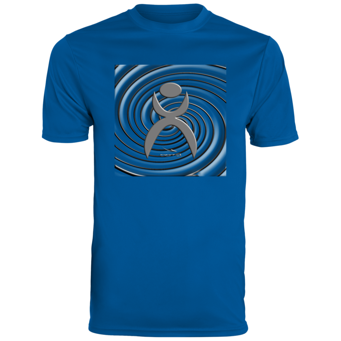 SPIRALING GLYPHIC -  790 Men's Moisture-Wicking Tee - 9 COLORS -