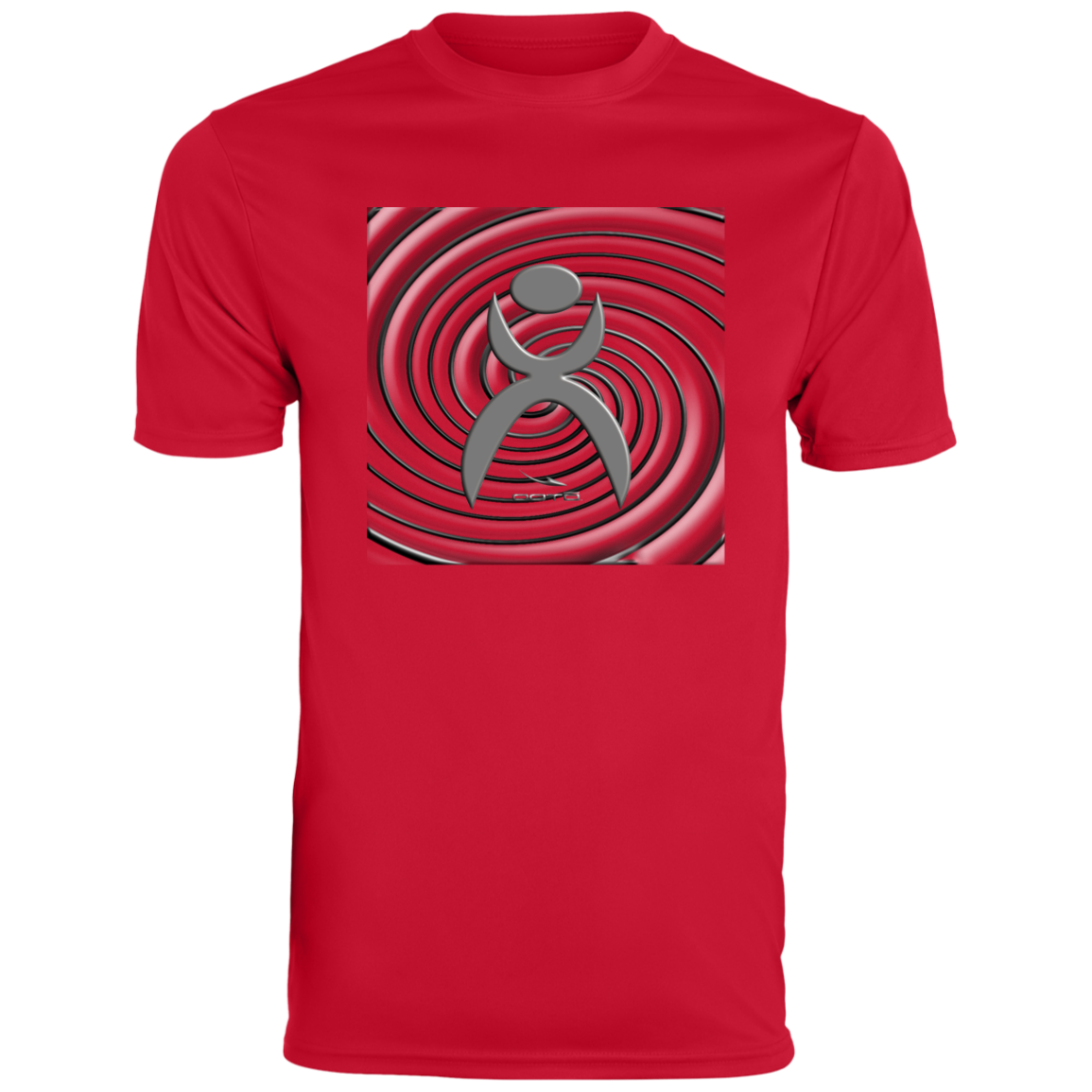 SPIRALING GLYPHIC -  790 Men's Moisture-Wicking Tee - 9 COLORS -