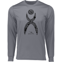 Thumbnail for GLYPHIC EN HALTED PHASE BLACK - 788 Long Sleeve Moisture-Wicking Tee - 2 COLORS -