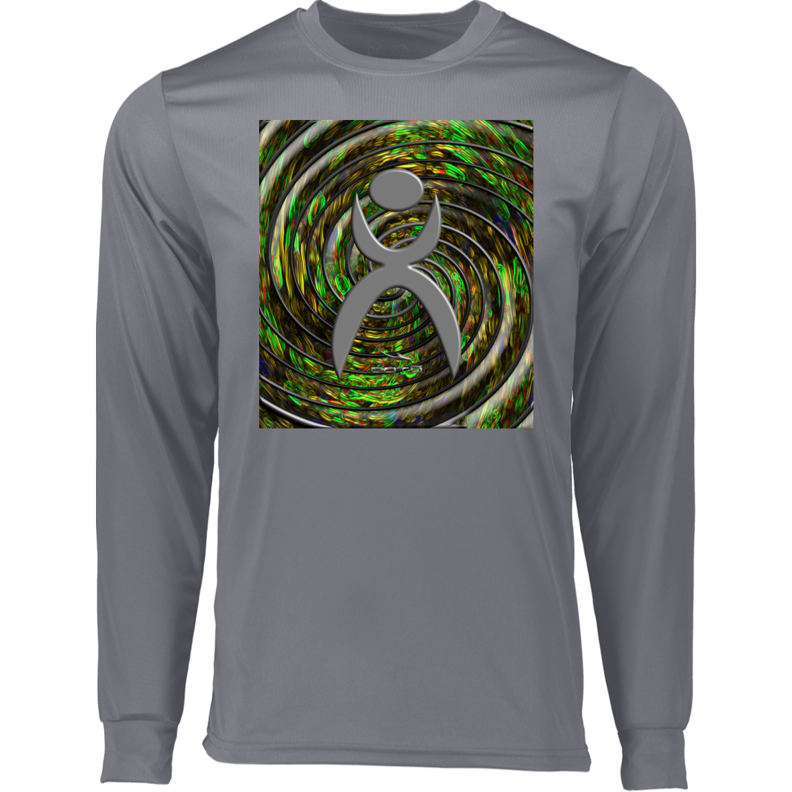 GLYPHIC EN SPIRAL EPIC JOURNEY D4 - 788 Long Sleeve Moisture-Wicking Tee - 4 COLORS -