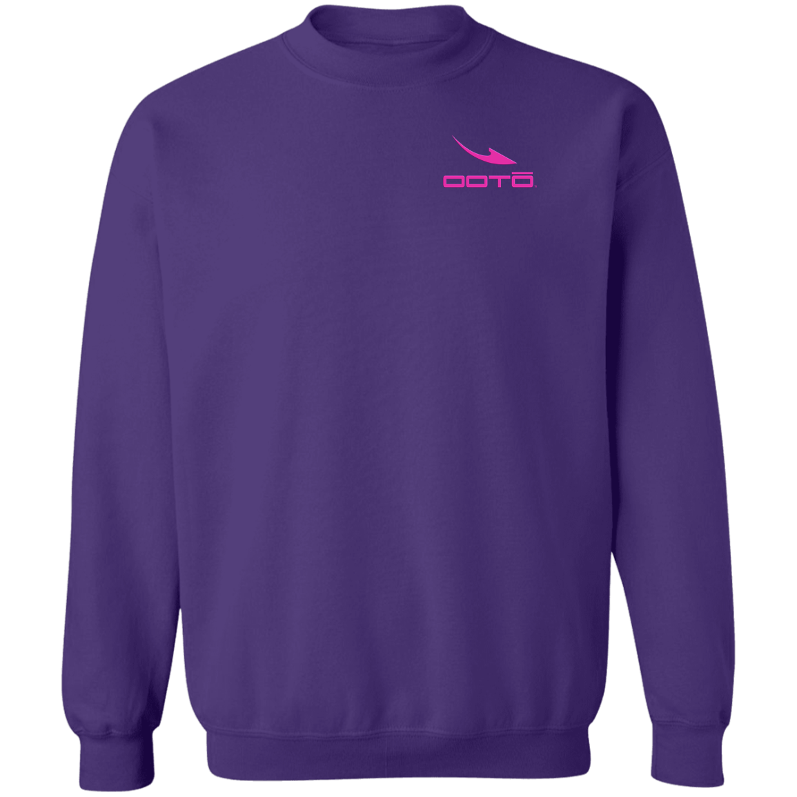 OOTO -  DASH EN PINK M - Z65 Crewneck Pullover Sweatshirt - 3 COLORS -